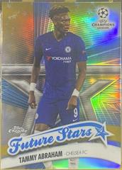 Tammy Abraham [Gold Refractor] #FS-TH Soccer Cards 2019 Topps Chrome UEFA Champions League Future Stars Prices