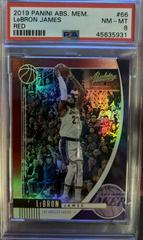 LeBron James [Red] Basketball Cards 2019 Panini Absolute Memorabilia Prices
