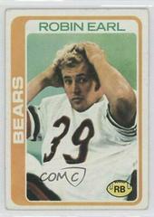 Robin Earl #32 Football Cards 1978 Topps Prices