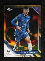 Mason Mount [Black & Gold Starball Refractor] #77 Soccer Cards 2021 Topps Chrome UEFA Champions League Prices