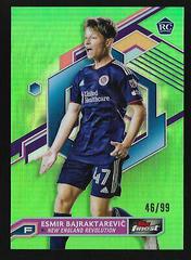 Esmir Bajraktarević [Neon Green Refractor] #41 Soccer Cards 2023 Finest MLS Prices