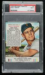 Walt Dropo #4 Baseball Cards 1953 Red Man Tobacco Prices