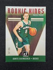 Donte DiVincenzo [Press Proof Red] #23 Basketball Cards 2018 Panini Donruss Rookie Kings Prices