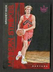 Gradey Dick [Pink] #2 Basketball Cards 2023 Panini Court Kings Modern Strokes Prices
