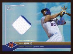 Pete Alonso [Relic Blue Rainbow] Baseball Cards 2022 Topps X Bobby Witt Jr. Crown Prices