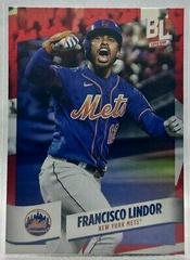 Francisco Lindor [Red Foil] #289 Baseball Cards 2024 Topps Big League Baseball Prices