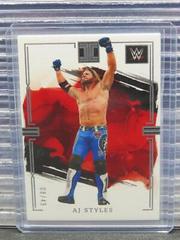 AJ Styles [Silver] #14 Wrestling Cards 2023 Panini Impeccable WWE Prices
