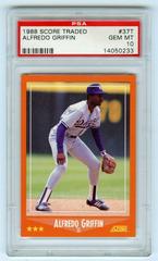 Alfredo Griffin Baseball Cards 1988 Score Traded Prices