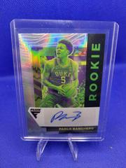 Paolo Banchero Basketball Cards 2022 Panini Chronicles Draft Picks Flux Rookie Autographs Prices