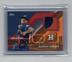 Hunter Brown [Red] #CC-HB Baseball Cards 2024 Topps City Connect Swatch Prices