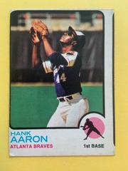 Hank Aaron #100 Baseball Cards 1973 O Pee Chee Prices