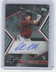 Corbin Carroll [Iridescent] Baseball Cards 2023 Topps Xpectations Autographs Prices