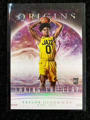 Taylor Hendricks #16 Basketball Cards 2023 Panini Origins Taking the Leap Prices
