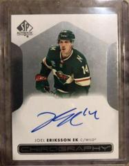 Joel Eriksson Ek Hockey Cards 2022 SP Authentic Chirography Autographs Prices