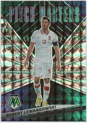 Robert Lewandowski [Mosaic] Soccer Cards 2021 Panini Mosaic Road to FIFA World Cup Pitch Masters Prices