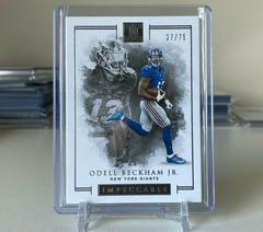 Odell Beckham Jr. #40 Football Cards 2016 Panini Impeccable Prices