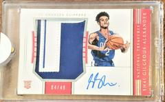 Shai Gilgeous Alexander [Patch Autograph] #121 Basketball Cards 2018 Panini National Treasures Prices