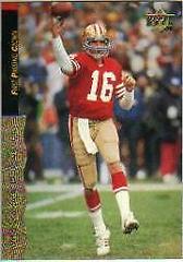 Joe Montana [First Passing Crown] #JM16 Football Cards 1995 Upper Deck Montana Box Set Prices
