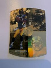 Tony Banks [Grand Finale] Football Cards 1998 SPx Prices