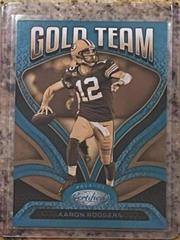 Aaron Rodgers [Teal] #GT-8 Football Cards 2022 Panini Certified Gold Team Prices
