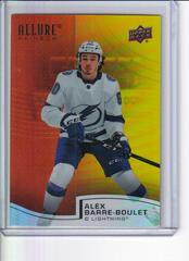 Alex Barre Boulet [Orange Yellow] #R-44 Hockey Cards 2021 Upper Deck Allure Rainbow Prices