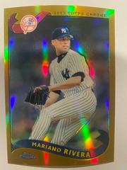Mariano Rivera [Gold Refractor] #270 Baseball Cards 2002 Topps Chrome Prices