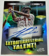Michael Harris II Baseball Cards 2023 Topps Cosmic Chrome Extraterrestrial Talent Autographs Prices