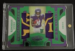 Jordan Addison [Green] #RR-12 Football Cards 2023 Panini Plates and Patches Rookie Reflections Prices