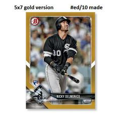 Nicky Delmonico [Gold] #83 Baseball Cards 2018 Bowman Prices