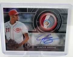 Hunter Greene #APA-GRE Baseball Cards 2024 Topps Tribute Patch Autograph Prices