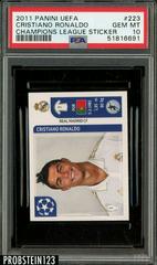Cristiano Ronaldo #223 Soccer Cards 2011 Panini UEFA Champions League Sticker Prices