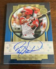 Barry Larkin [Blue] Baseball Cards 2022 Topps Five Star Autographs Prices