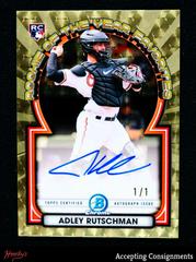 Adley Rutschman [Superfractor] #CRA-AR Baseball Cards 2023 Bowman Chrome Rookie Autographs Prices