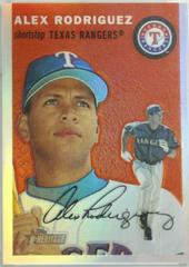 Alex Rodriguez [Retrofractor] Baseball Cards 2003 Topps Heritage Chrome Prices