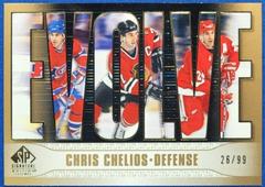 Chris Chelios [Gold] Hockey Cards 2020 SP Signature Edition Legends Evolve Prices