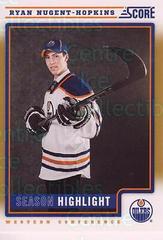 Ryan Nugent Hopkins [Gold Rush] #1 Hockey Cards 2012 Score Prices