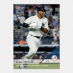 Miguel Andujar #168 Baseball Cards 2018 Topps Now Prices