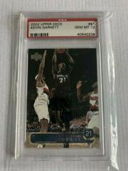 Kevin Garnett Basketball Cards 2002 Upper Deck Prices