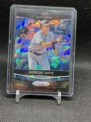 Austin Hays [Blue Ice] Baseball Cards 2018 Panini Chronicles Prizm Prices
