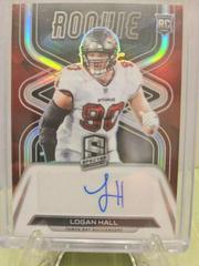 Logan Hall Football Cards 2022 Panini Spectra Rookie Autographs Prices