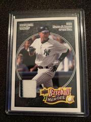 Derek Jeter [Jersey Charcoal] Baseball Cards 2008 Upper Deck Baseball Heroes Prices