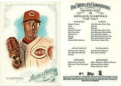 Aroldis Chapman #325 Baseball Cards 2015 Topps Allen & Ginter Prices