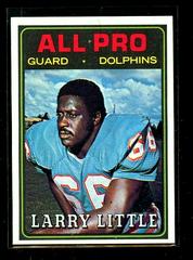 Larry Little #123 Football Cards 1974 Topps Prices