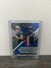 Bailey Zappe [Blue] #RSA-BZ Football Cards 2022 Panini XR Rookie Swatch Autographs Prices