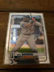 Akil Baddoo [Refractor] #34 Baseball Cards 2021 Bowman Chrome Prices