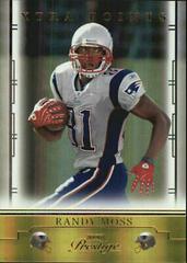 Randy Moss [Xtra Points] #57 Football Cards 2008 Playoff Prestige Prices