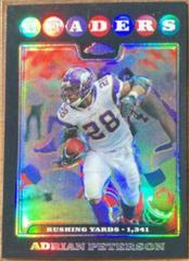 Adrian Peterson [Refractor] Football Cards 2008 Topps Chrome Prices