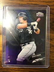 Andrew Vaughn [Purple Refractor] Baseball Cards 2021 Topps Chrome Black Prices