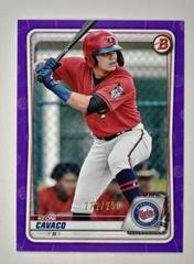 Keoni Cavaco [Purple] Baseball Cards 2020 Bowman Paper Prospects Prices