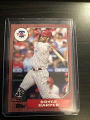 Bryce Harper [Red] #T87-41 Baseball Cards 2022 Topps 1987 Prices